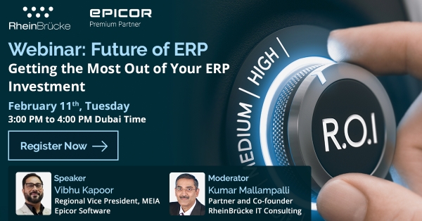 [Webinar] Future of ERP Series – Getting the most out of your ERP Investment