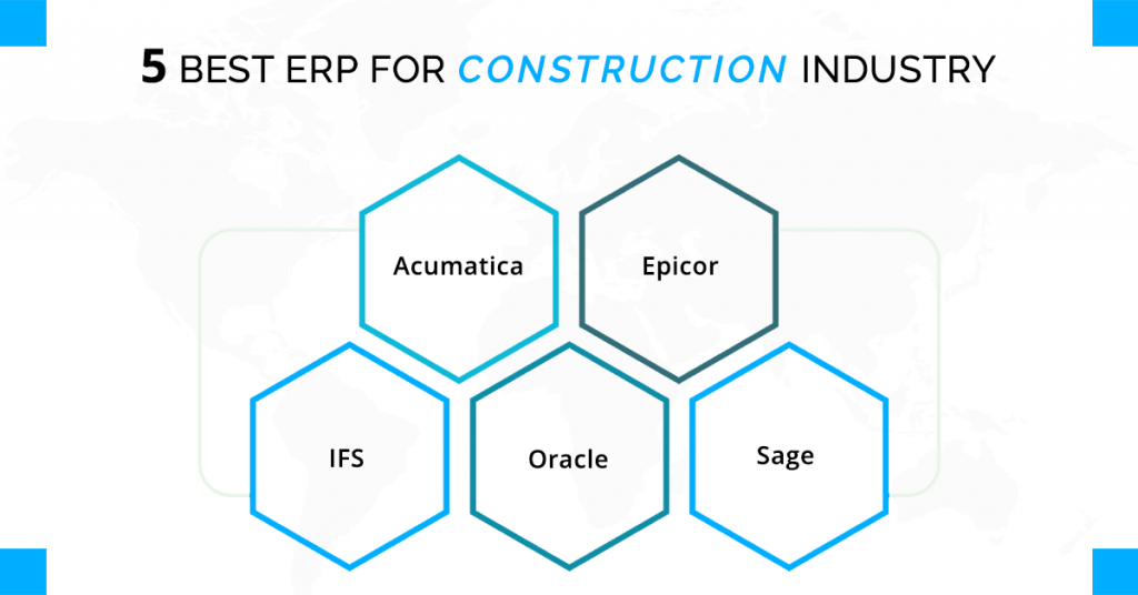 5 best ERP for construction industry